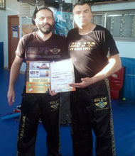 Load image into Gallery viewer, Gianluca Zanna in Israel with Master Alain Cohen